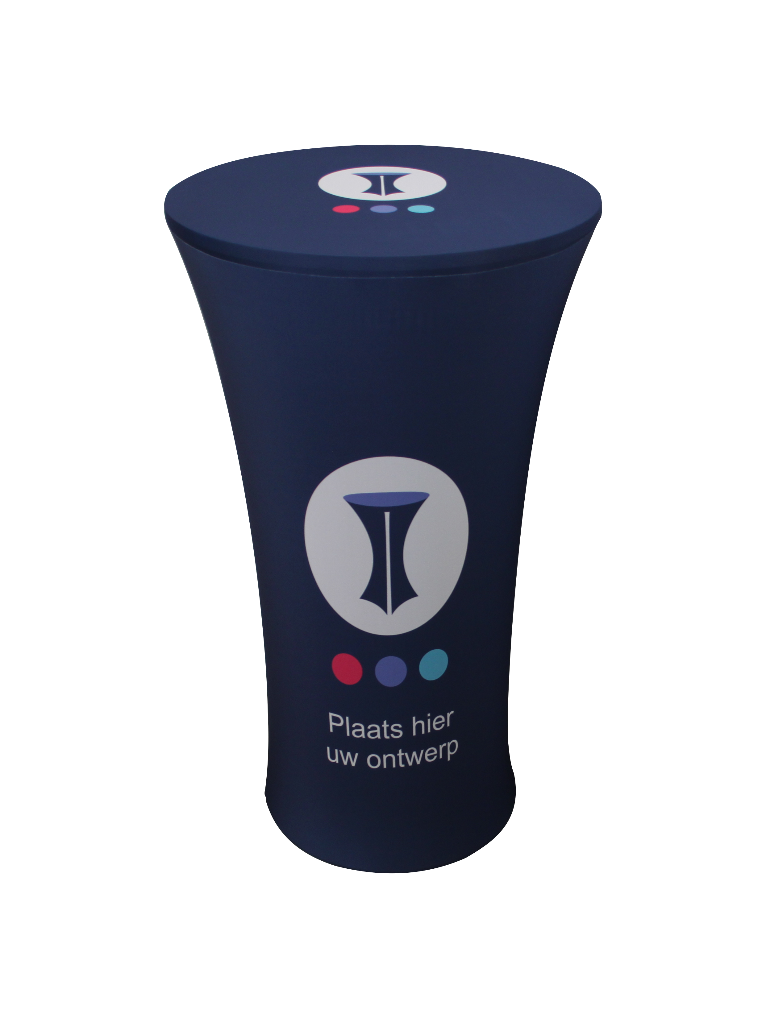 Tafelhoes 60Ø 110h ronde voet